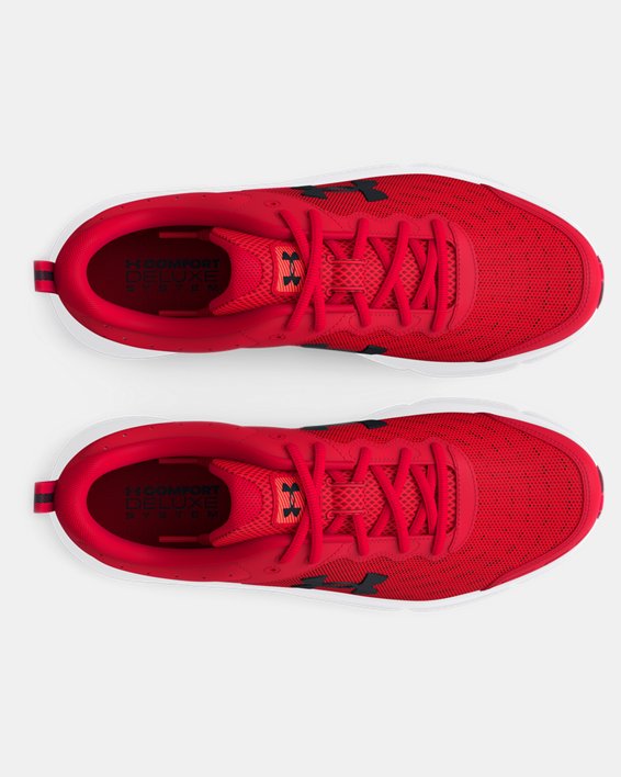 Men's UA Charged Assert 10 Running Shoes, Red, pdpMainDesktop image number 2
